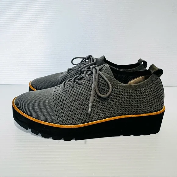 Eileen Fisher Eddy Gray Recycled Stretch Knit Platform
Oxford Size 9 - Picture 3 of 14